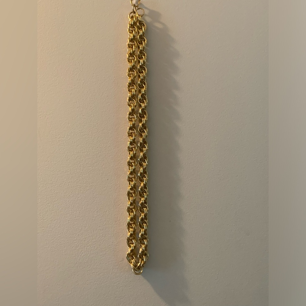 Vintage Large Statement Chain Necklace